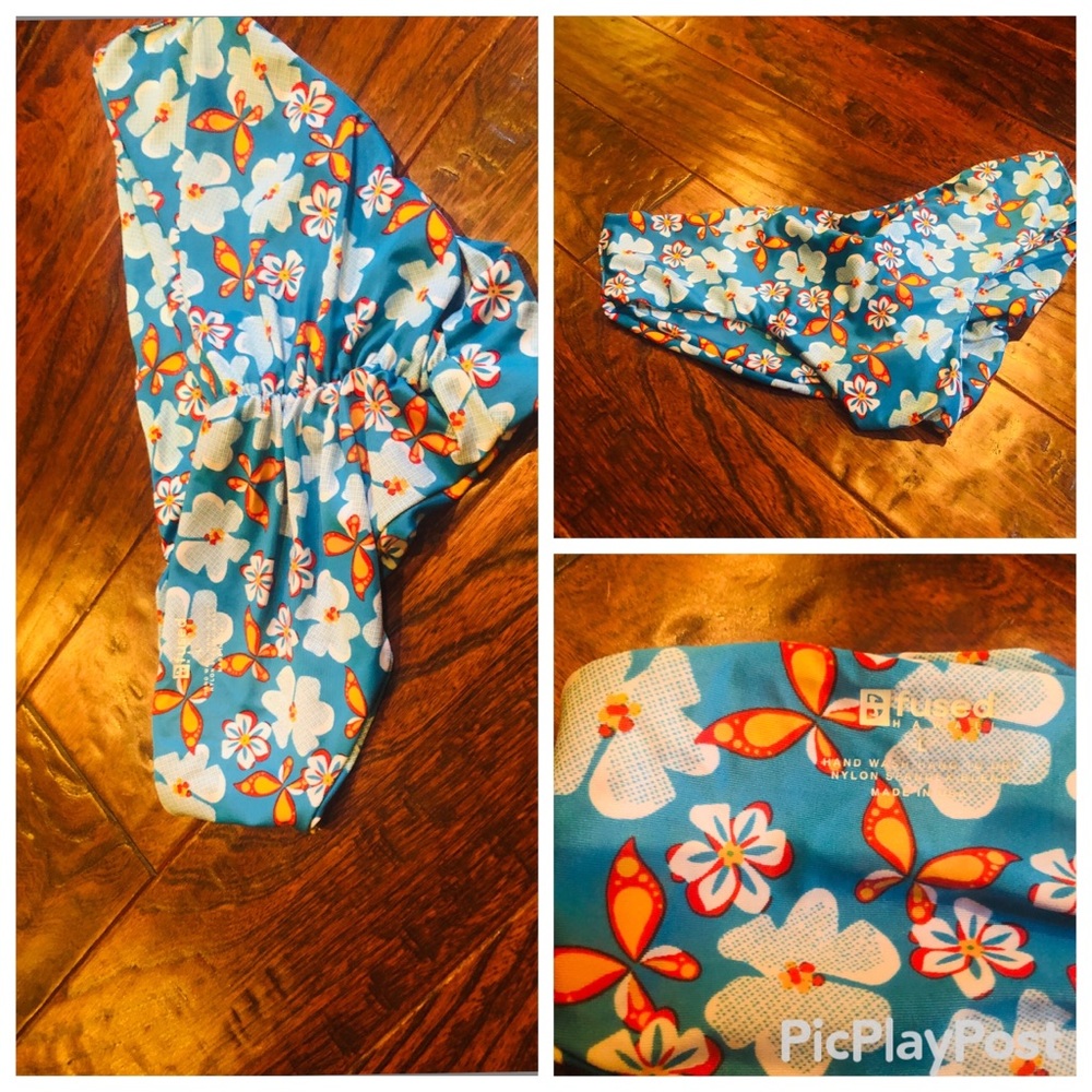 Fused Hawaii Kona bikini bottoms size L